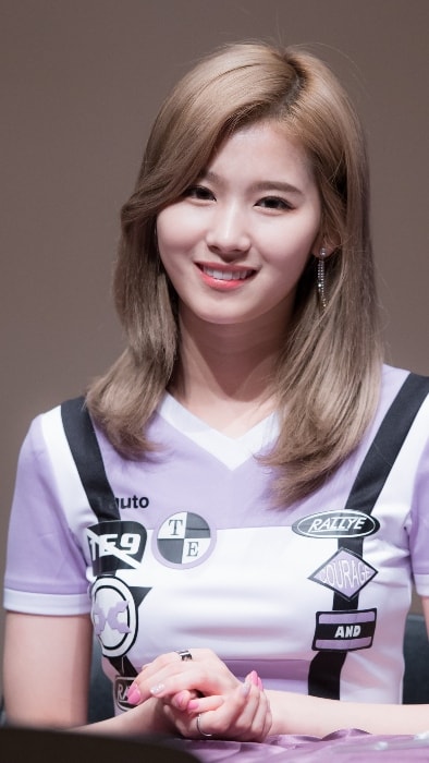 Sana as seen in June 2016