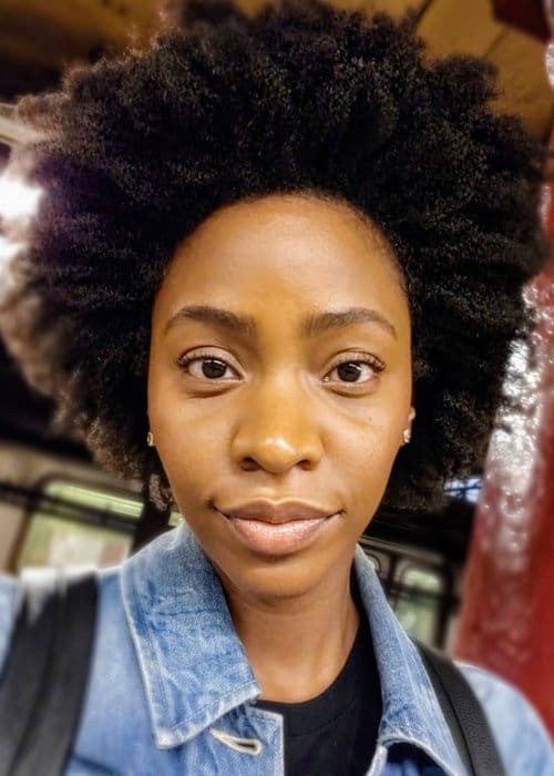 Teyonah Parris in an Instagram selfie as seen in September 2018