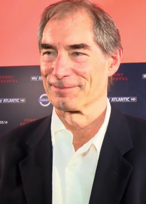 Timothy Dalton at the premiere of Penny Dreadful in 2014