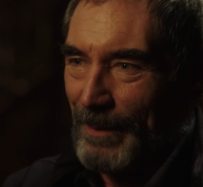 Timothy Dalton during an interview as seen in May 2016