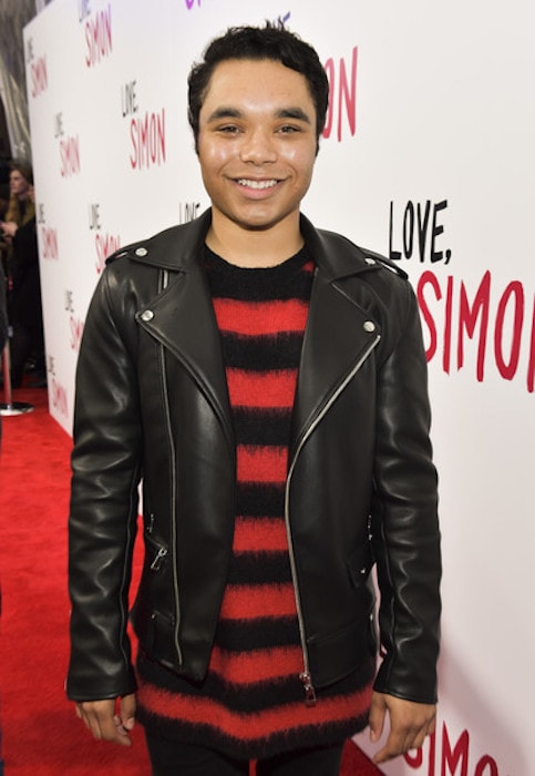 Travis Bryant at the special screening of 20th Century Fox's 'Love, Simon' at Westfield Century City in March 2018