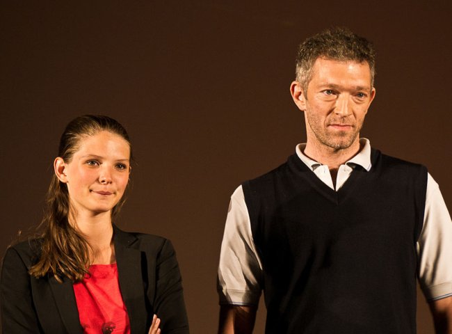 Vincent Cassel and Joséphine Japy as seen in July 2011
