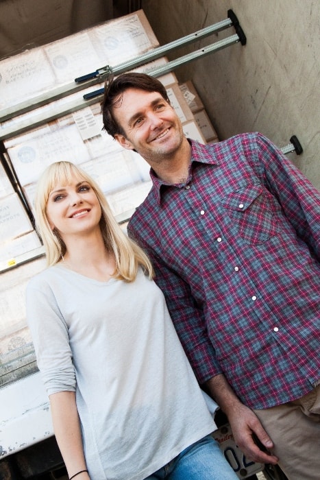 Will Forte and Anna Faris in September 2013