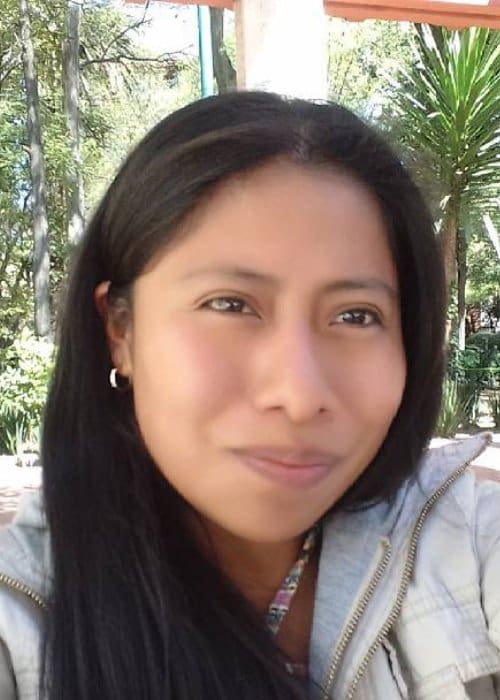 Yalitza Aparicio in an Instagram selfie as seen in December 2016