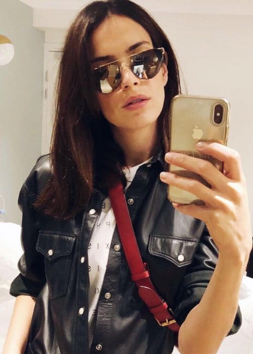 Amanda Wellsh in a selfie as seen in November 2018