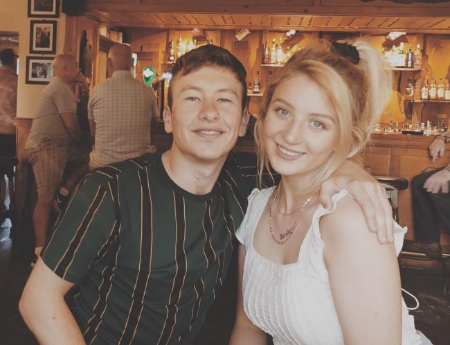 Barry Keoghan with Shona Guerin in July 2018