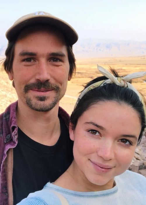 Bekah Martinez as seen in a picture with Grayston Leonard in Bishop, California in November 2018