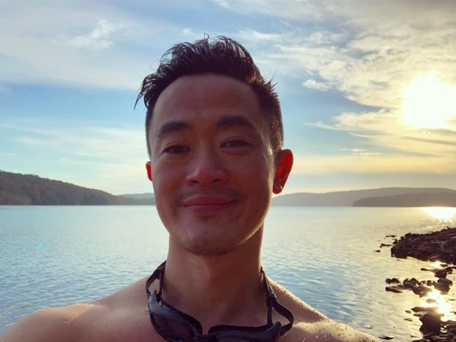 Benjamin Law in an Instagram selfie as seen in October 2018