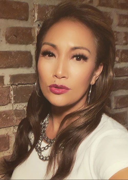 Carrie Ann Inaba in an Instagram Selfie in February 2019