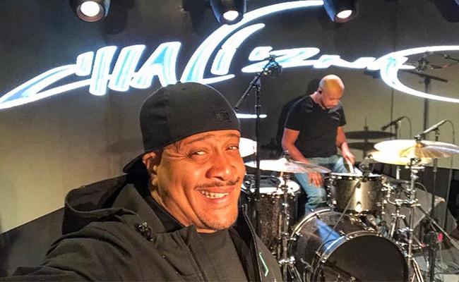 Chali 2na in an Instagram Selfie During a Show in March 2018