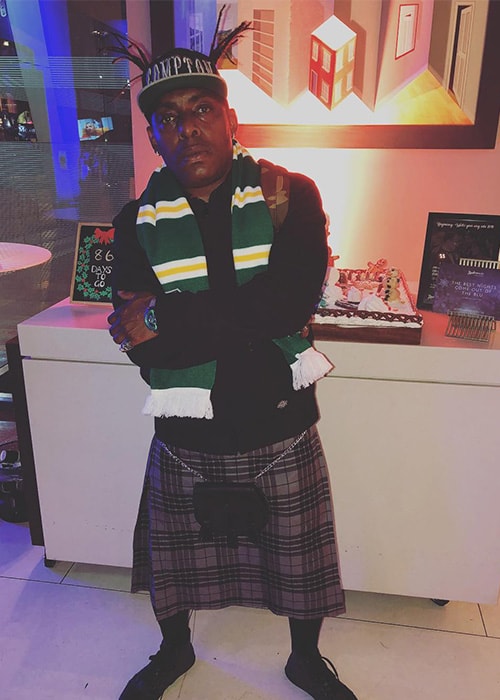 Coolio as seen on his Instagram profile in October 2017