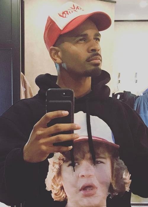 Damon Wayans Jr. in an Instagram selfie as seen in May 2017