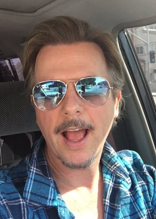 David Spade in an Instagram selfie as seen in May 2016