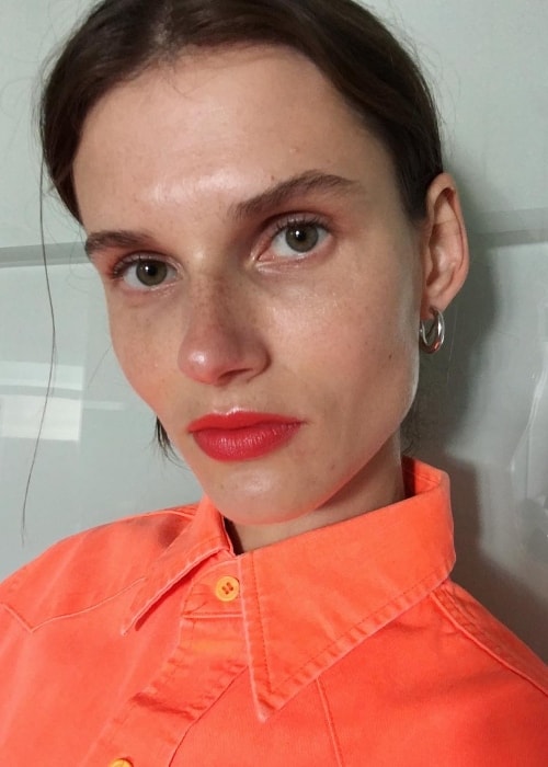 Giedrė Dukauskaitė in a selfie in October 2018