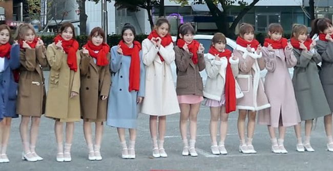 IZ*ONE as seen November 2018