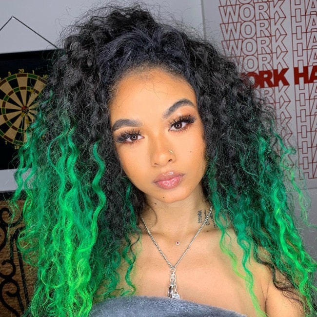 India Westbrooks as seen in a selfie October 2018