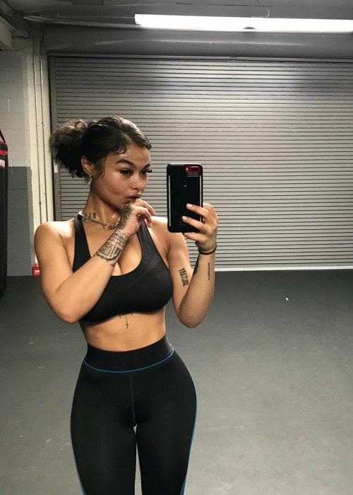 India Westbrooks as seen in an Instagram selfie in September 2018