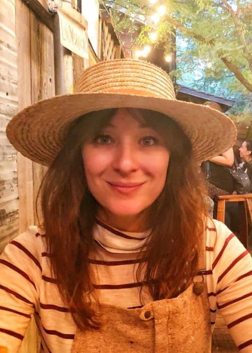 Isidora Goreshter in an Instagram post in November 2017