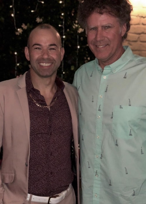 James Murray as seen in a picture with Will Ferrell in June 2018