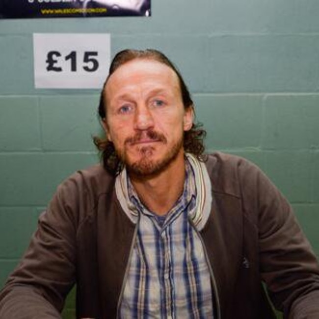 Jerome Flynn at the Comic-Con in Wales in June 2013