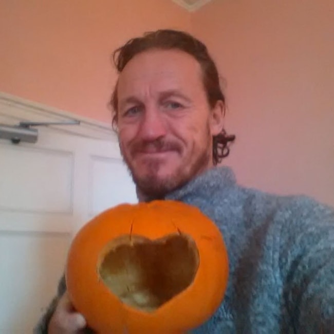 Jerome Flynn in a selfie in October 2016