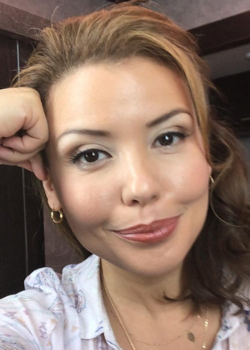 Justina Machado in an Instagram selfie as seen in November 2018