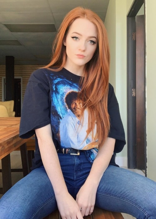 Kaitlyn Mackenzie as seen in a picture taken in Los Angeles, California in February 2019
