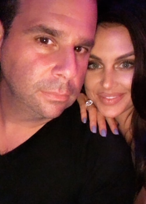 Lala Kent with Randall Emmett in a selfie in October 2018