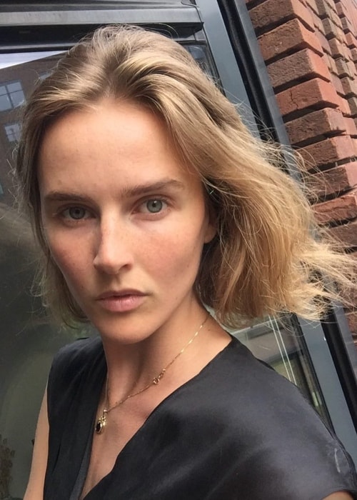 Lisanne de Jong in a selfie in May 2018