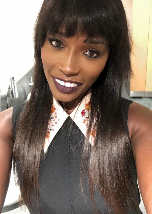 Lorraine Pascale as seen in an Instagram selfie in February 2019