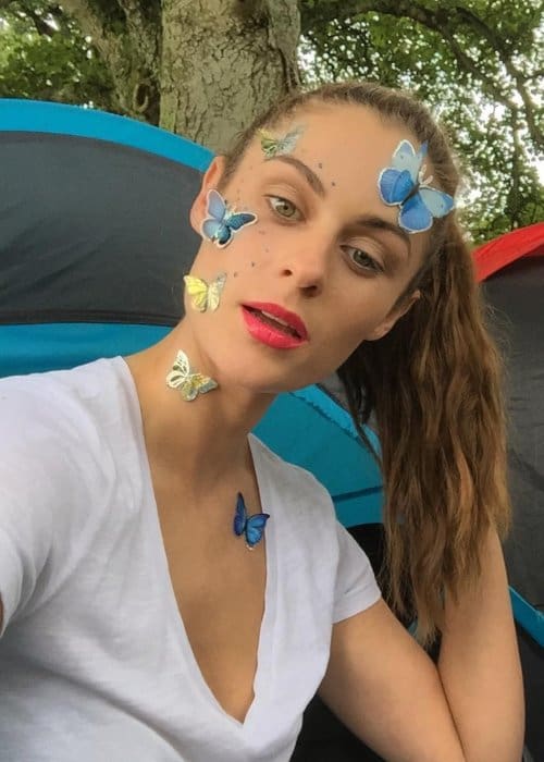 Madeline Mulqueen in a selfie in September 2017