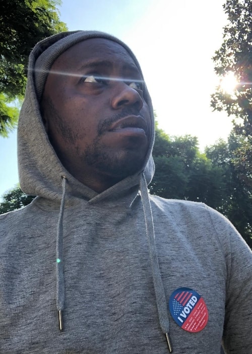 Malcolm Barrett in a selfie in November 2018