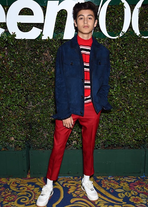 Marcel Ruiz in a Teen Vogue Event as seen on his Instagram Profile in February 2019