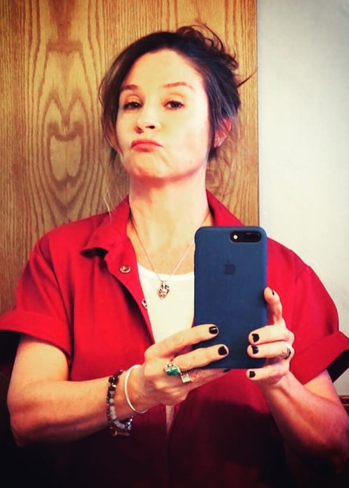 Megan Follows as seen in a selfie in July 2018