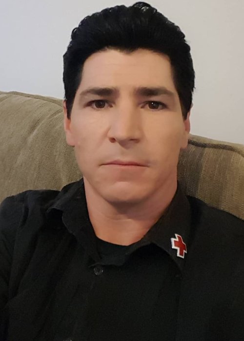 Michael Fishman in a selfie in September 2018