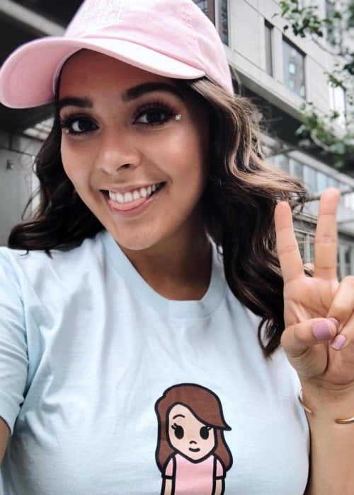Natalie in a selfie in New York in July 2018