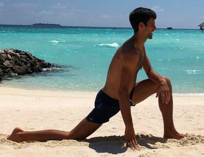 Novak Djokovic in an Instagram post in January 2019