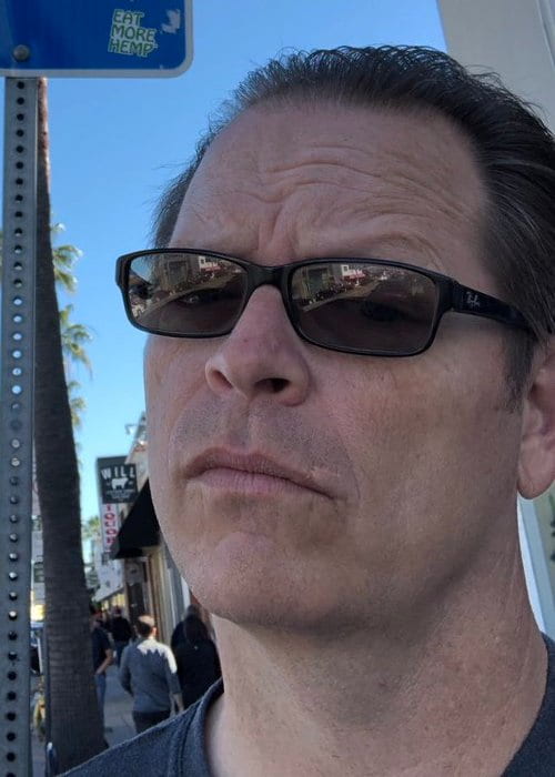 Patrick Wilson in a selfie as seen in January 2019