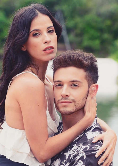 Ruggero Pasquarelli with his Girlfriend Candelaria Molfese