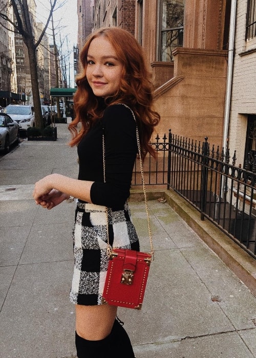 Sadie Stanley as seen in New York in January 2019