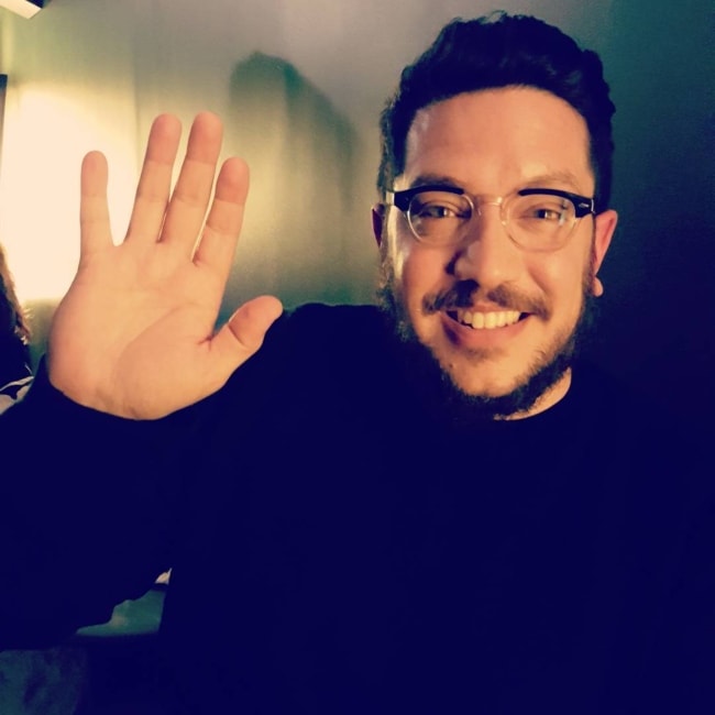 Sal Vulcano in a picture taken at the SVA Theatre in February 2016