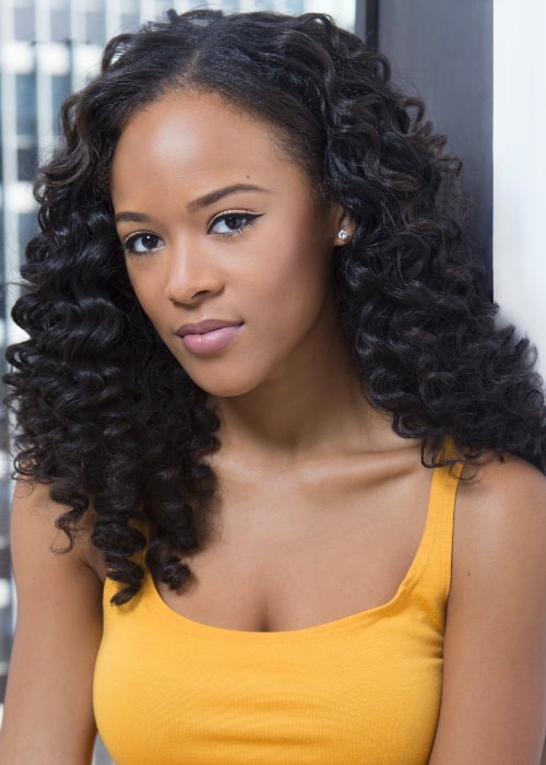 Serayah McNeill as seen in October 2017