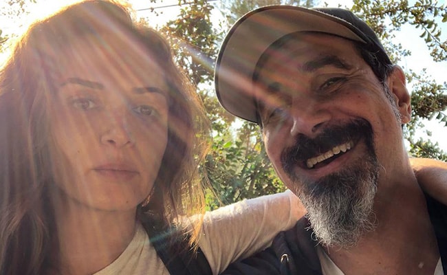 Serj Tankian with his Wife Angela Madatyan in November 2018