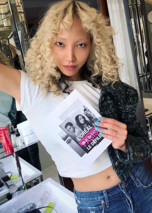 Soo Joo Park as seen in a picture taken in Paris, France in September 2018