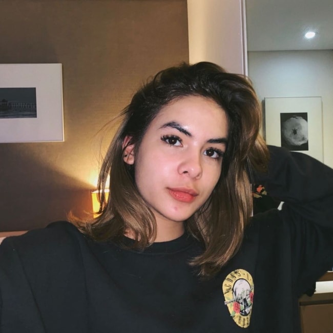 Steffi Zamora as seen in a picture in January 2019