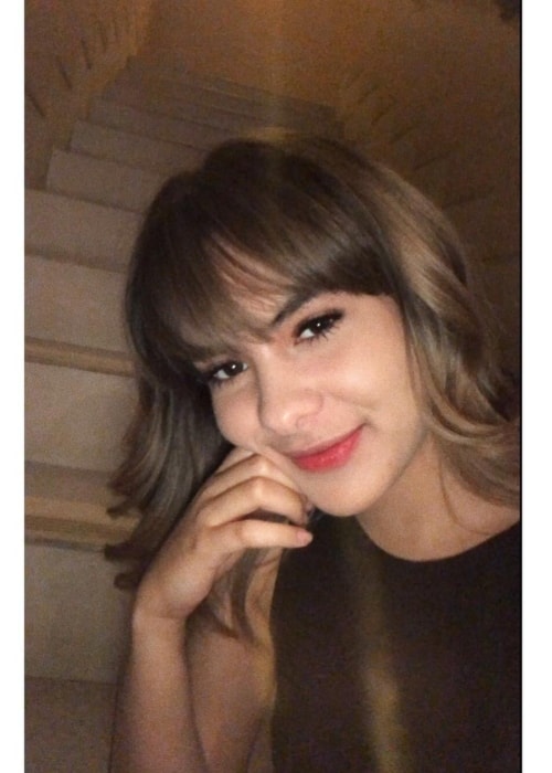 Steffi Zamora in selfie in November 2018