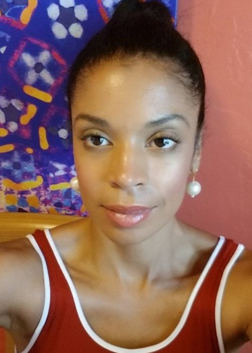 Susan Kelechi Watson in an Instagram selfie as seen in October 2017