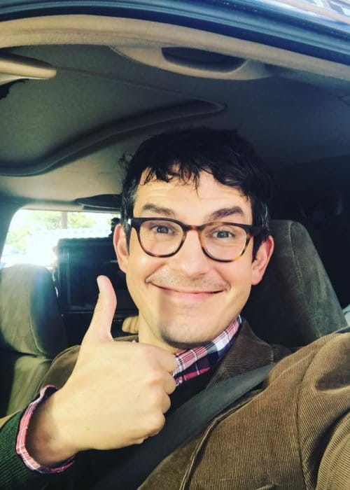 Tate Ellington in a selfie in October 2017