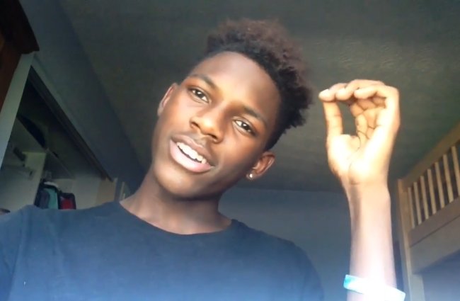 Theyheartjay in a still from a YouTube video in August 2016