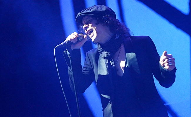 Ville Valo Performing at the Nova Rock-Festival in 2013